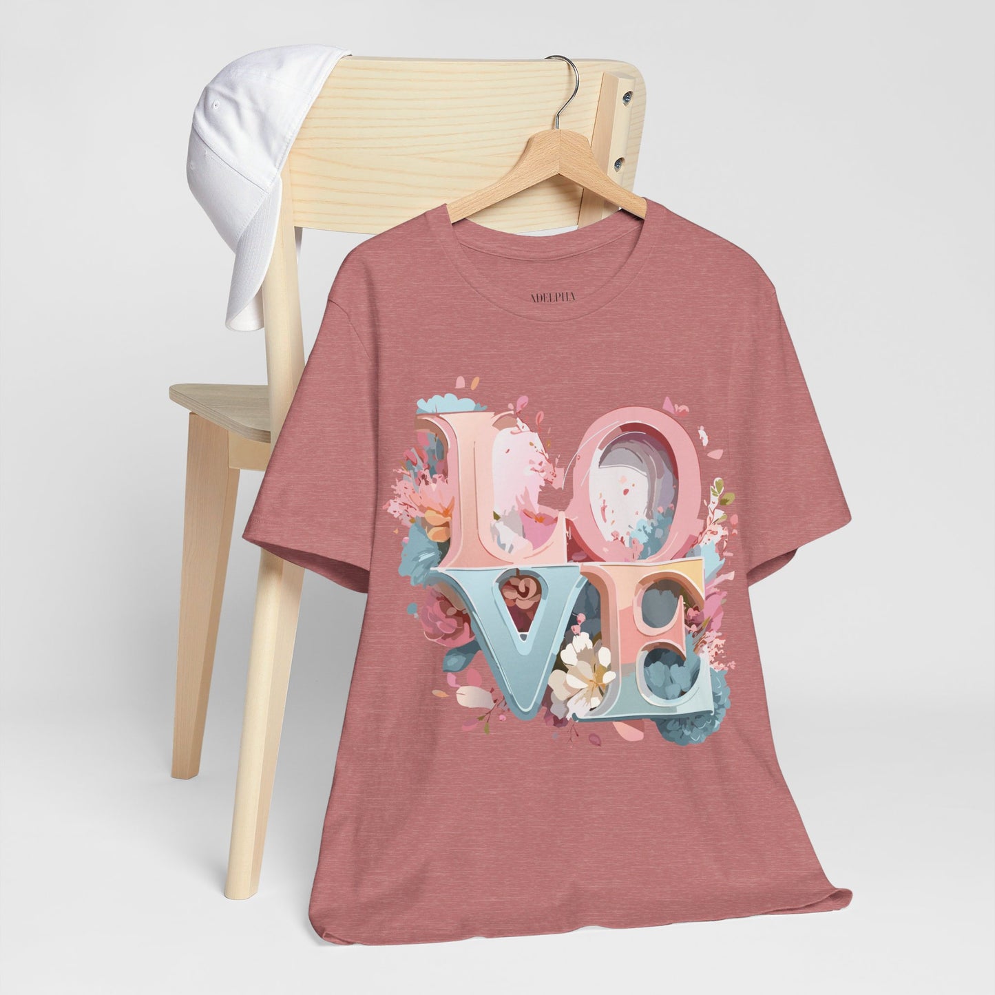 Natural Cotton Tee Shirt - Love story Collection