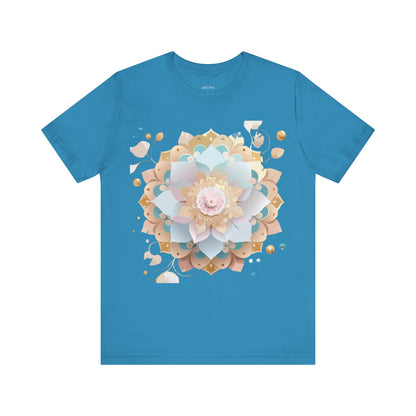 Natural Cotton Tee Shirt - Medallion Collection Printify