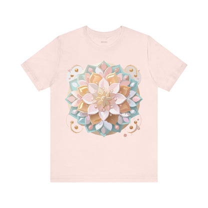 Natural Cotton Tee Shirt - Medallion Collection Printify
