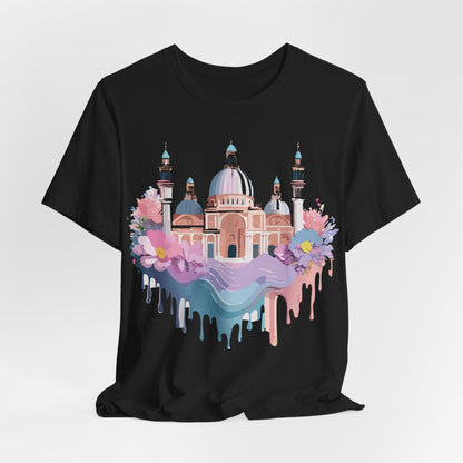 Natural Cotton Tee Shirt - Beautiful Places Collection - Venice Printify