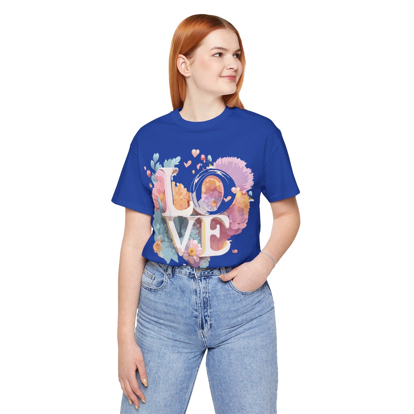 T-Shirt aus natürlicher Baumwolle – Love Story Collection