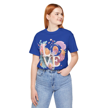 Natural Cotton Tee Shirt - Love Story Collection Printify
