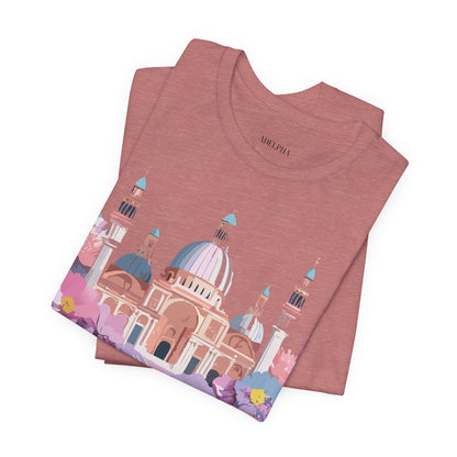 Natural Cotton Tee Shirt - Beautiful Places Collection - Venice Printify