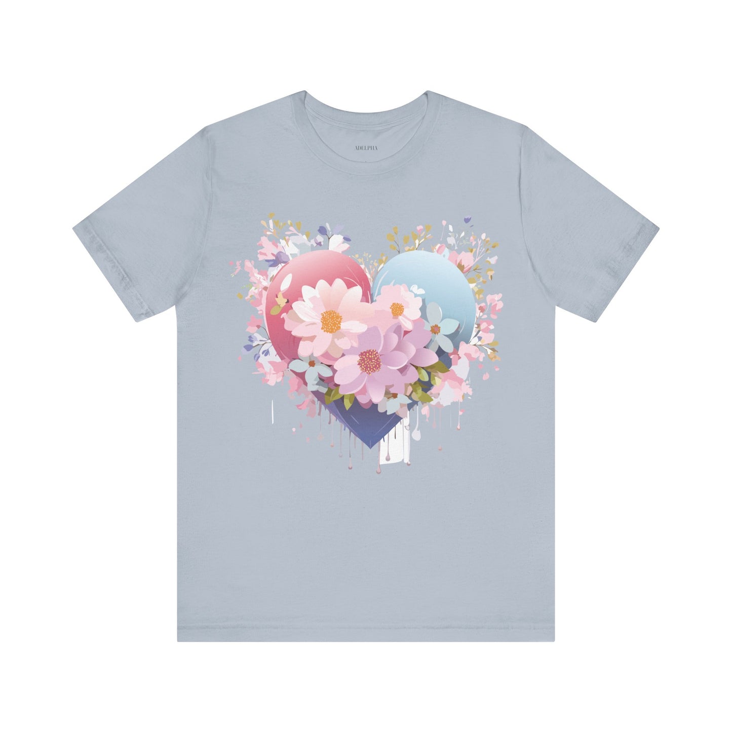 Natural Cotton Tee Shirt - Love story Collection