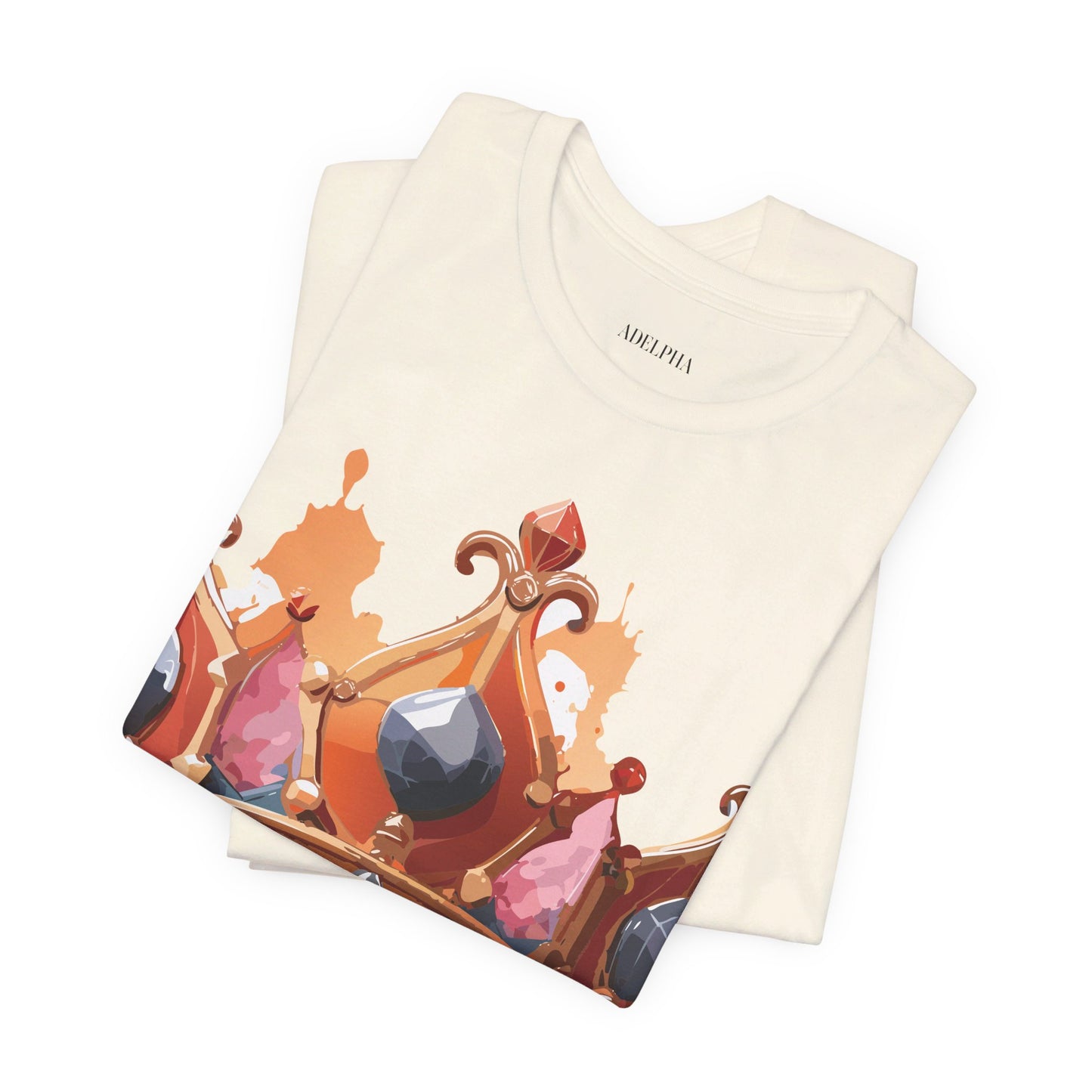 T-shirt en coton naturel - Collection Queen