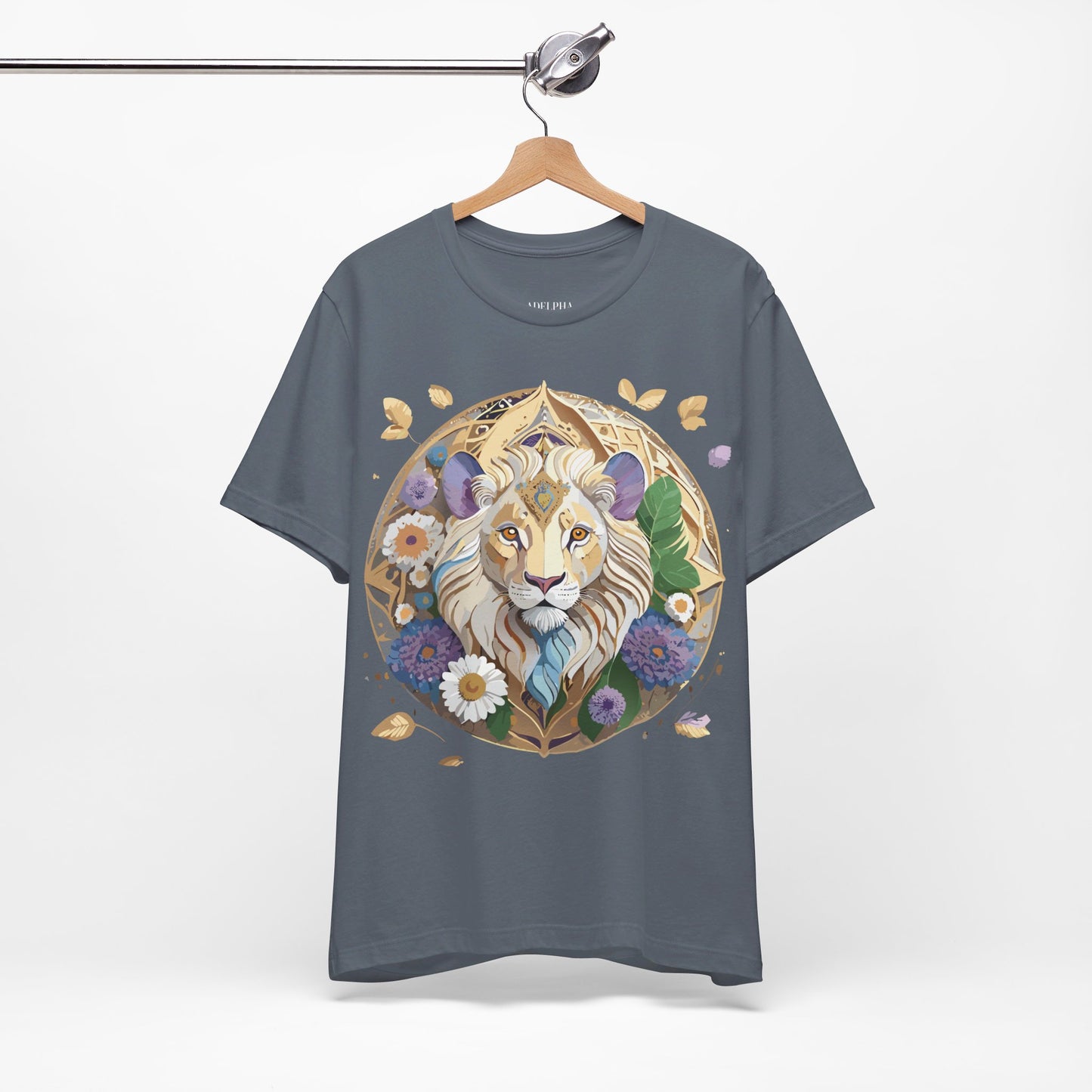 T-Shirt aus natürlicher Baumwolle – Medallion-Kollektion