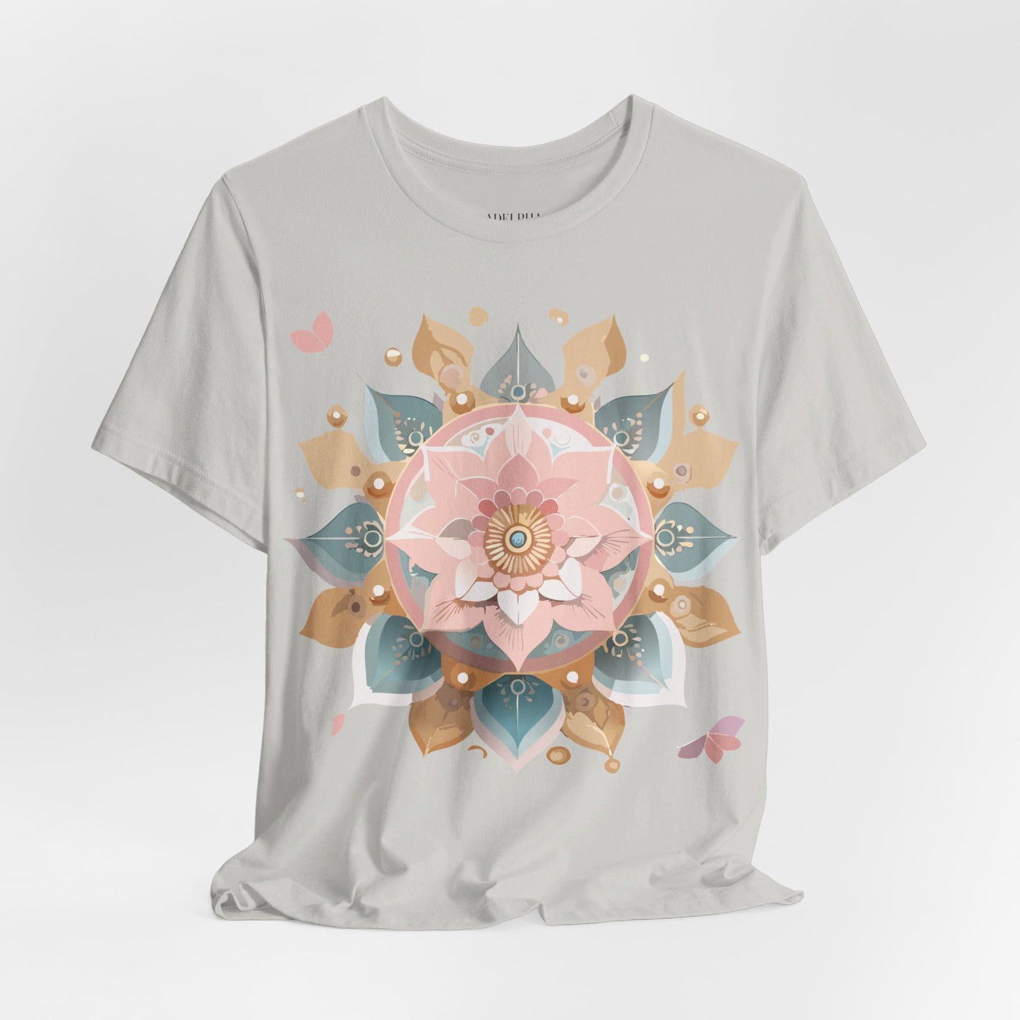 T-Shirt aus natürlicher Baumwolle – Medallion-Kollektion