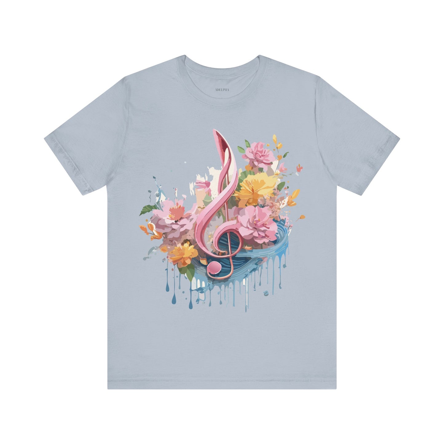 Natural Cotton Tee Shirt - Music collection