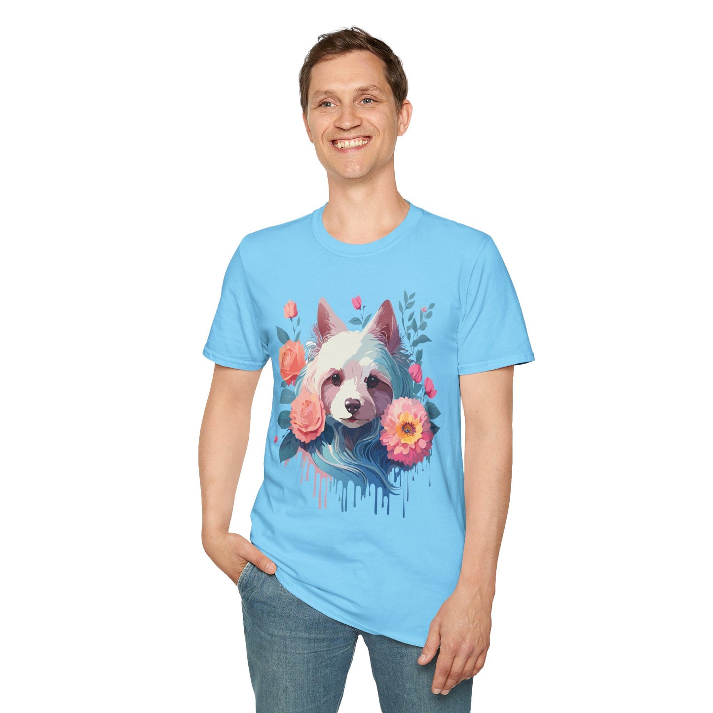 Dog Shirt, Shirt with Dog, Animal Tee, Shirt with Animals