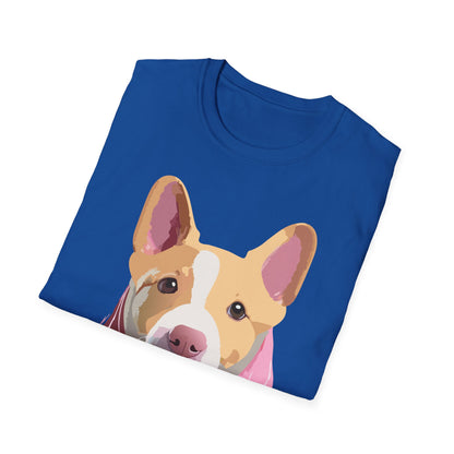 Dog Shirt Unisex Animal Print Tee Cotton T Shirt For Pet Lovers