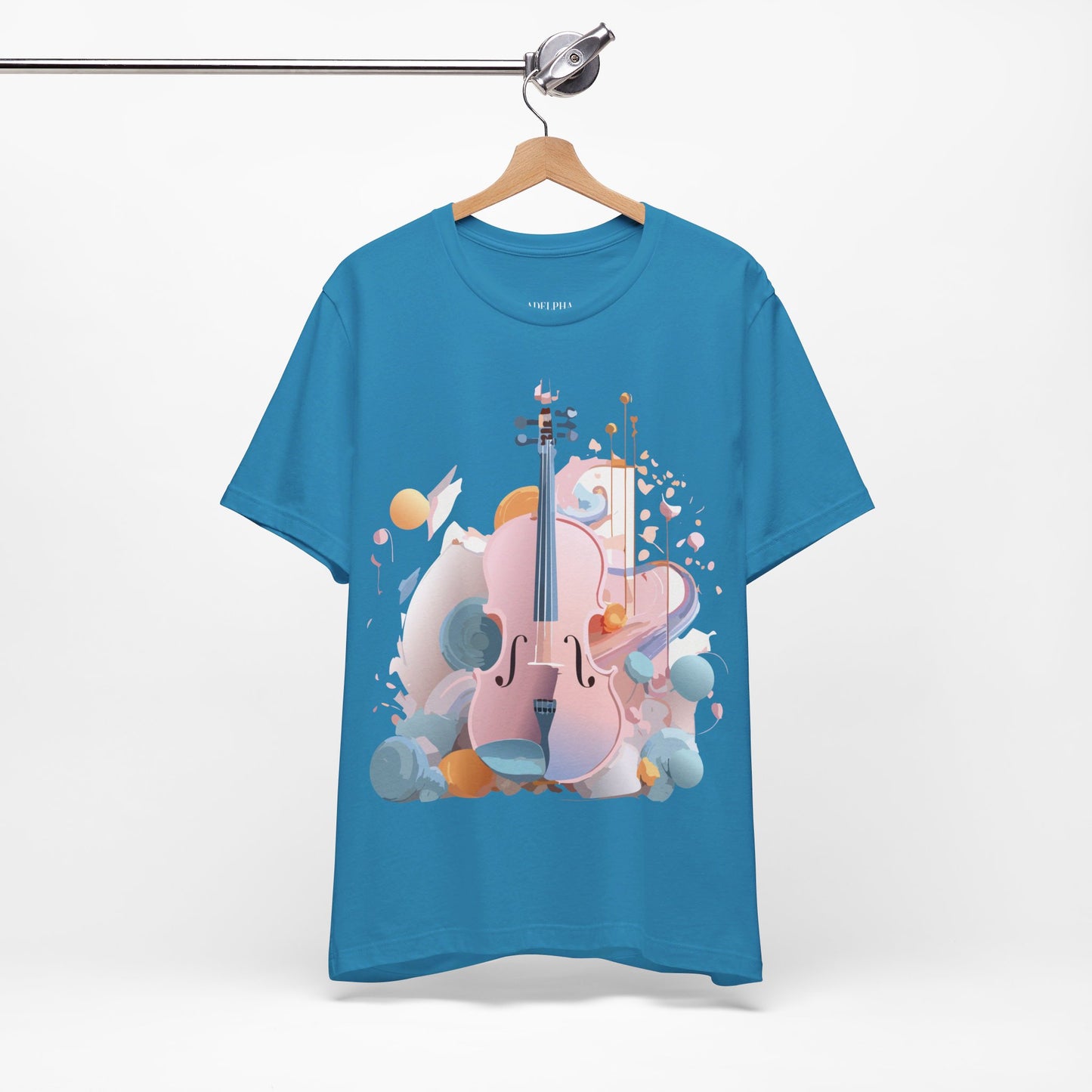 Natural Cotton Tee Shirt - Music Collection