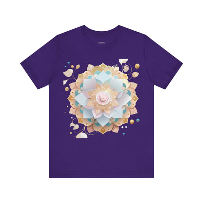 Natural Cotton Tee Shirt - Medallion Collection Printify
