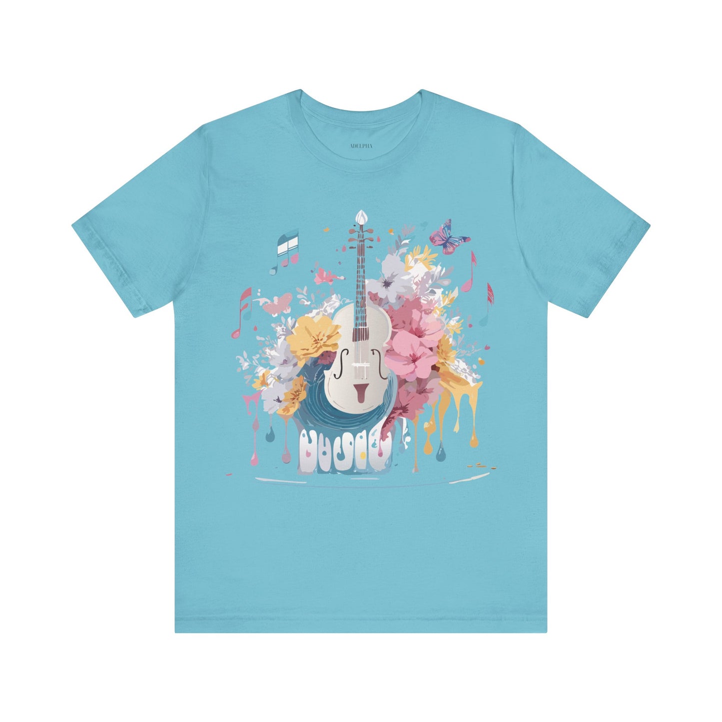 Natural Cotton Tee Shirt - Music collection