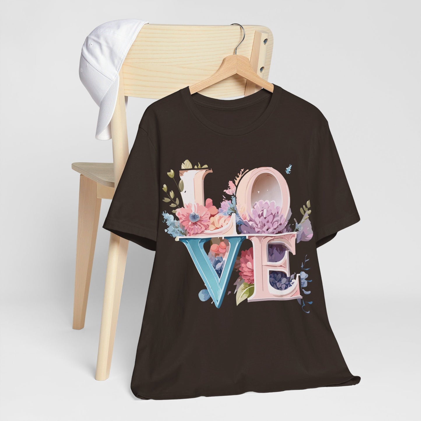 T-Shirt aus natürlicher Baumwolle – Love Story Collection