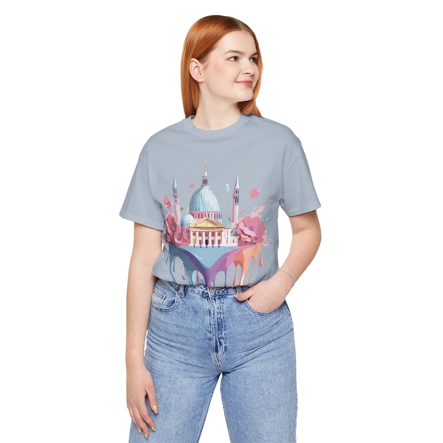 Natural Cotton Tee Shirt - Beautiful Places Collection - Venice