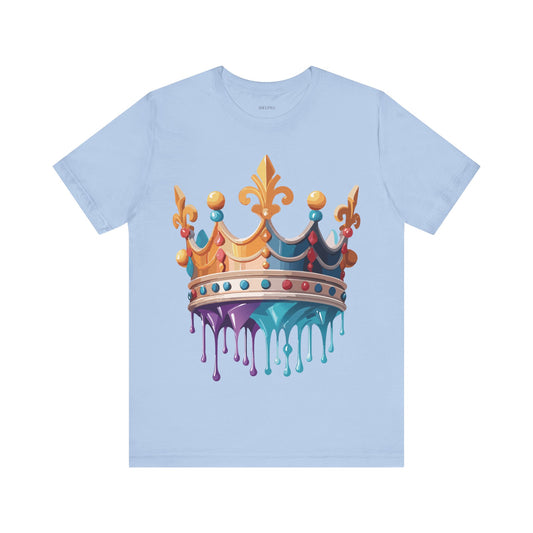 T-Shirt aus natürlicher Baumwolle – Queen Collection