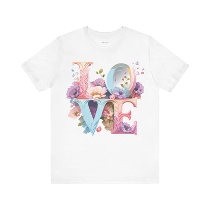 Natural Cotton Tee Shirt - Love story Collection Printify