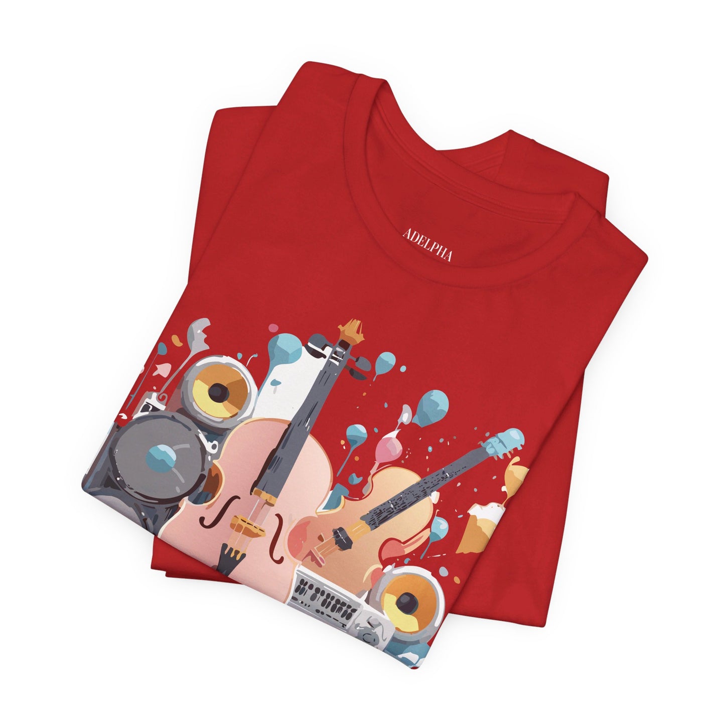 Natural Cotton Tee Shirt - Music Collection