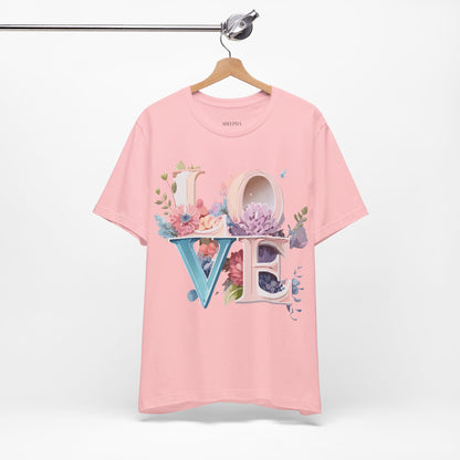 Natural Cotton Tee Shirt - Love story Collection Printify