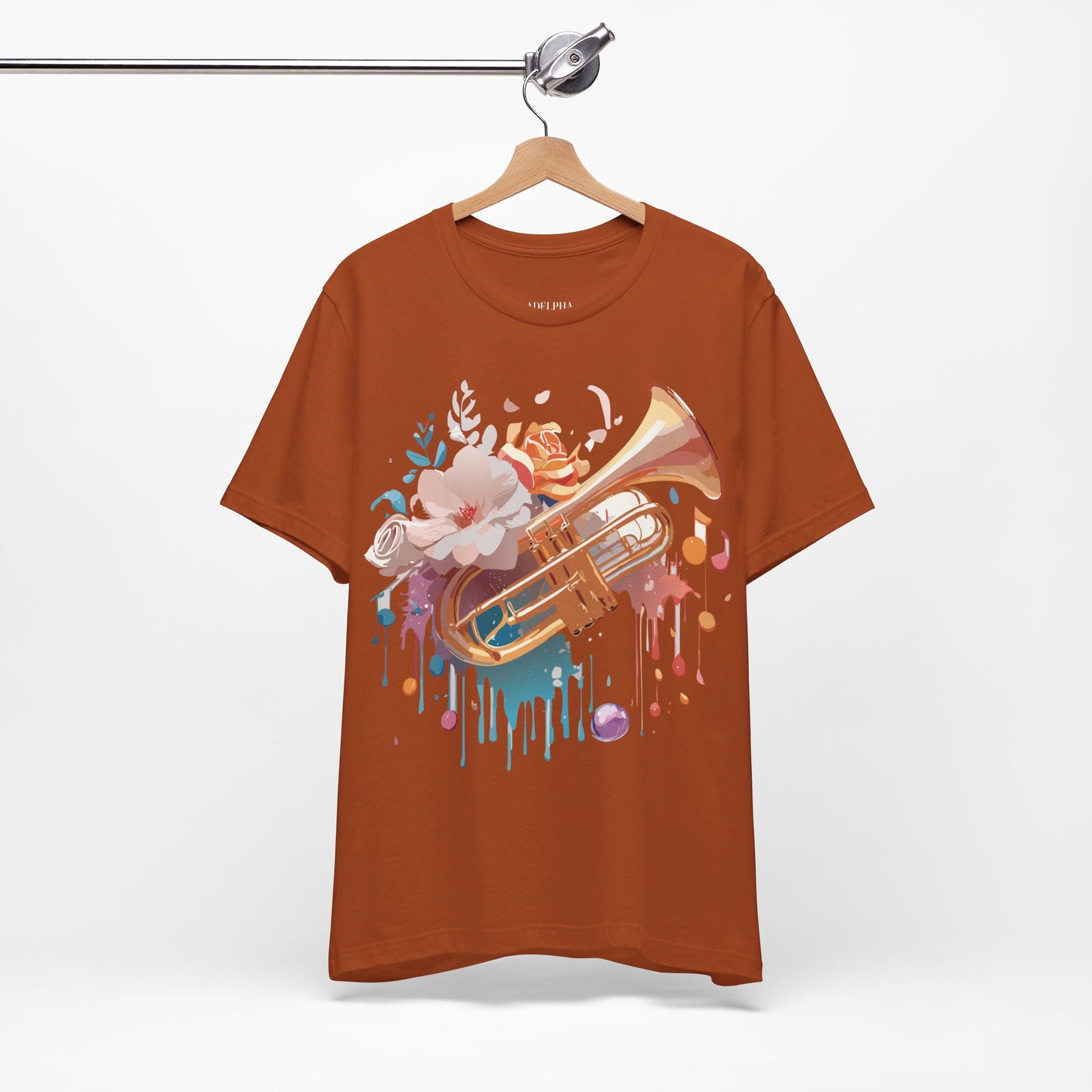 Natural Cotton Tee Shirt - Music Collection