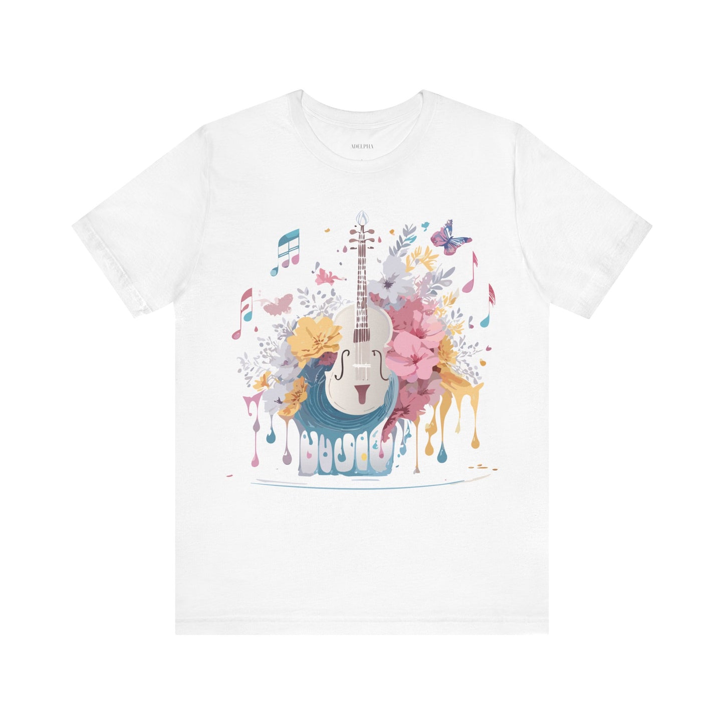 Natural Cotton Tee Shirt - Music collection