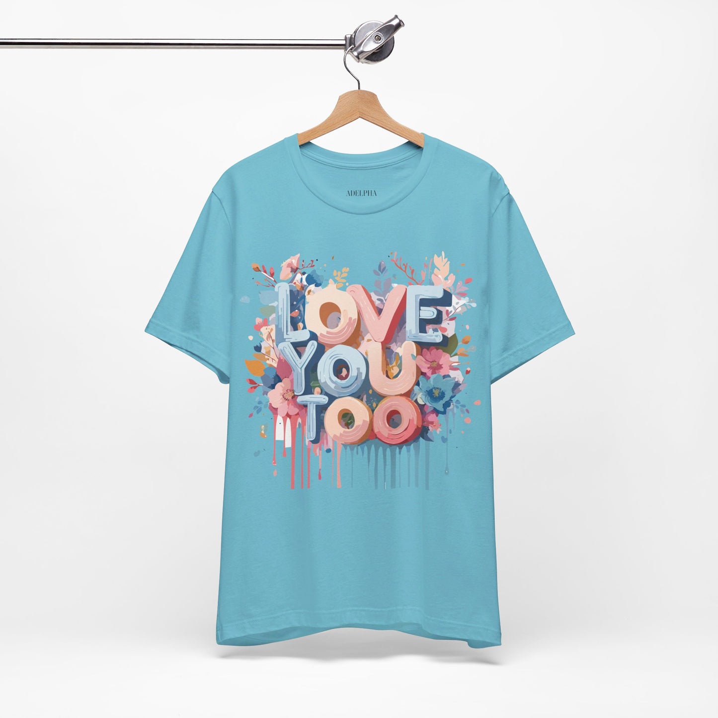 T-Shirt aus natürlicher Baumwolle – Love Story-Kollektion