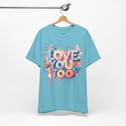 Natural Cotton Tee Shirt - Love story Collection Printify