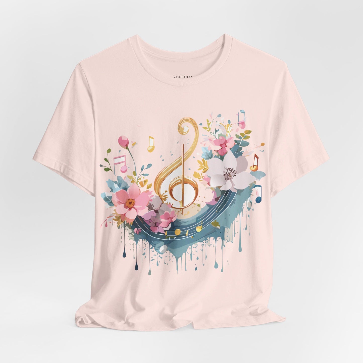 T-shirt en coton naturel - Collection Musique