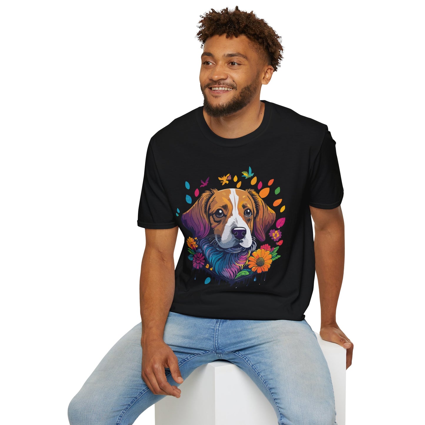 Dog Shirt, Shirt with Dog, Animal Tee, Shirt with Animals