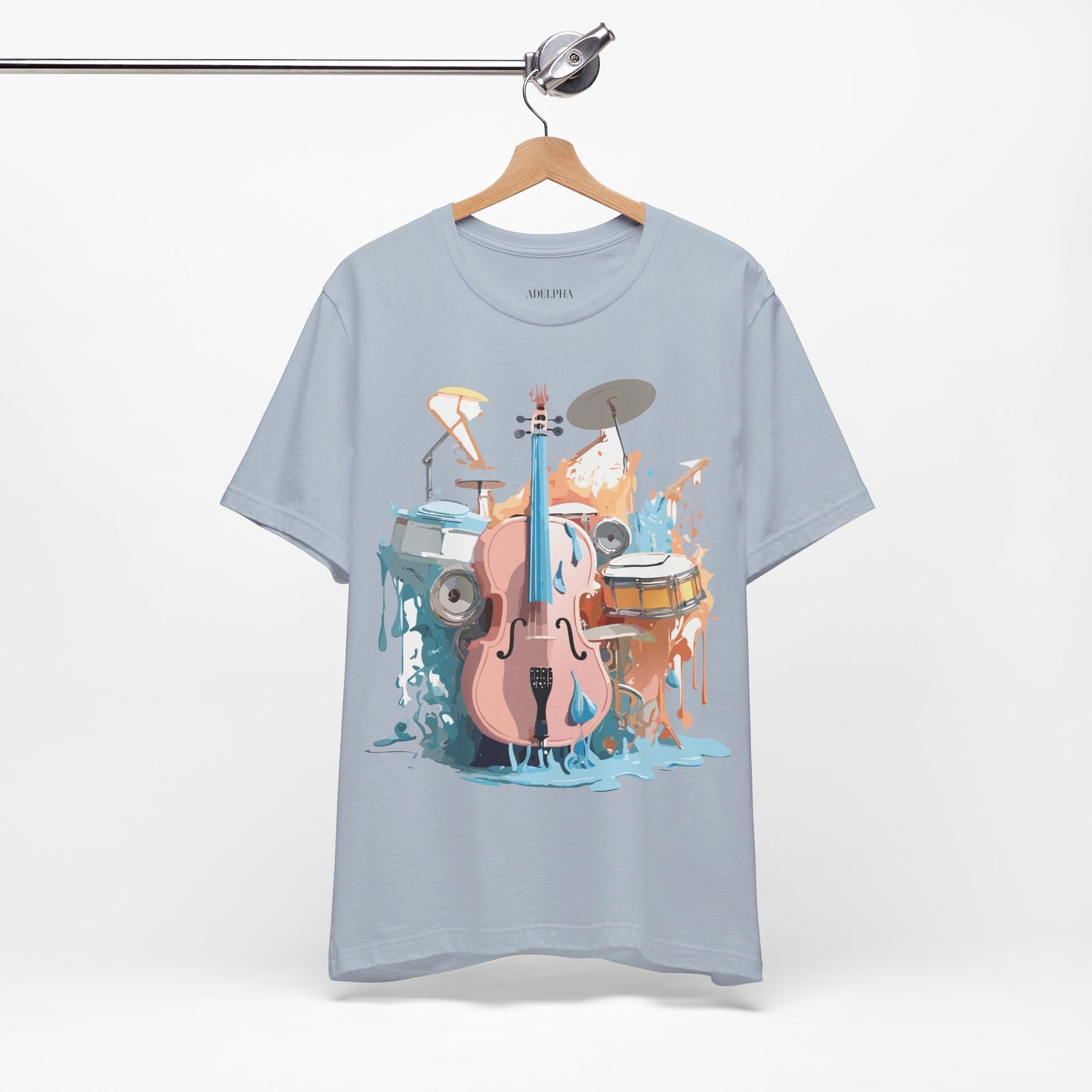 Natural Cotton Tee Shirt - Music collection