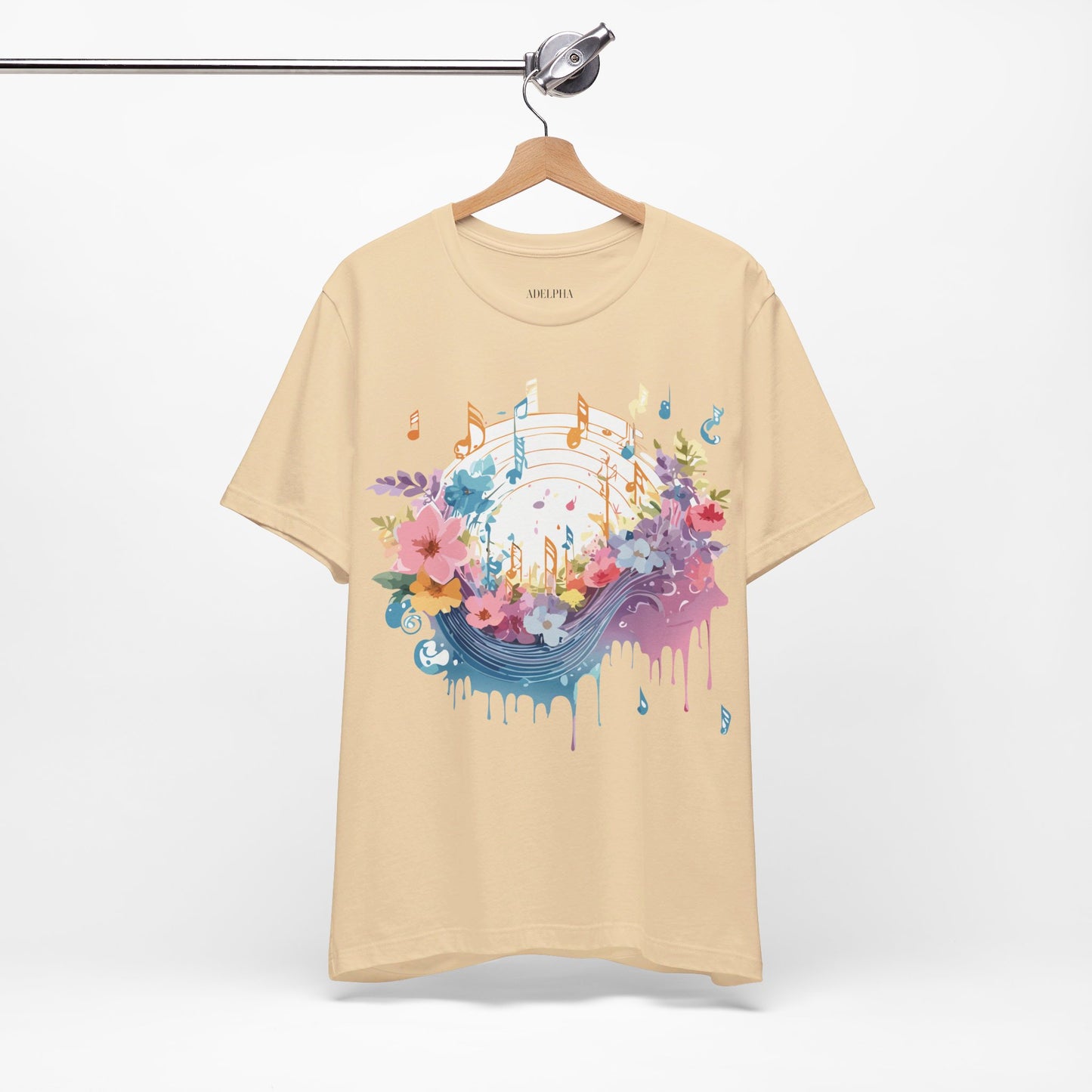 T-shirt en coton naturel - Collection Musique