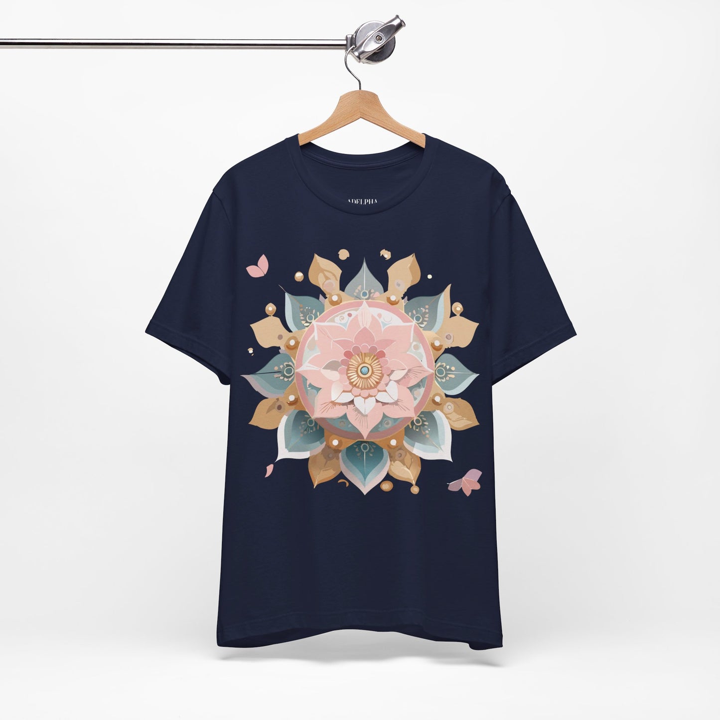 T-Shirt aus natürlicher Baumwolle – Medallion-Kollektion