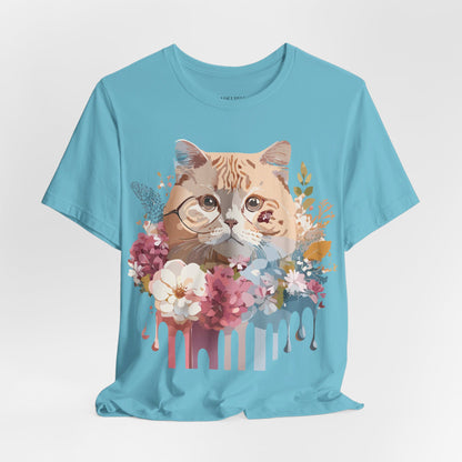 Cat Shirt, Shirt with Cat - ADELPHA