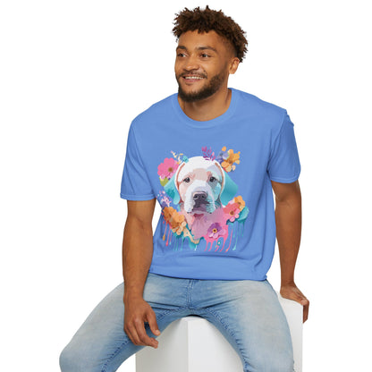 Dog Shirt Unisex Animal Tee Softstyle Gildan 64000 Short Sleeve Tee