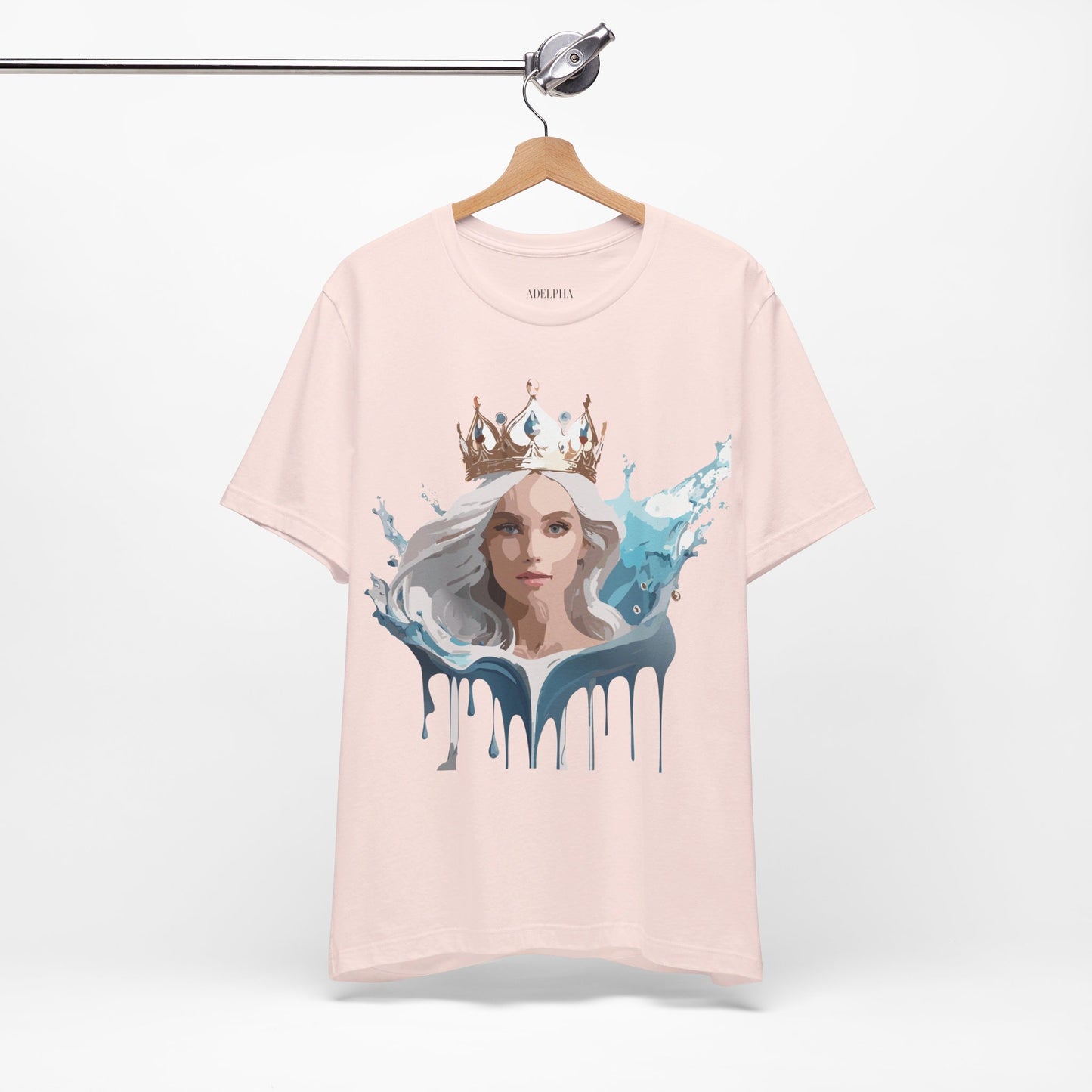 T-Shirt aus natürlicher Baumwolle – Queen Collection