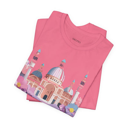 Natural Cotton Tee Shirt - Beautiful Places Collection - Venice Printify