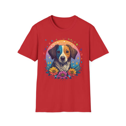 Dog Shirt Unisex Softstyle Tee 100 Percent Cotton Gildan 64000