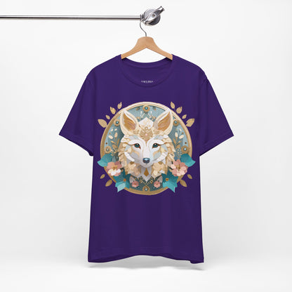 Natural Cotton Tee Shirt - Medallion Collection Printify