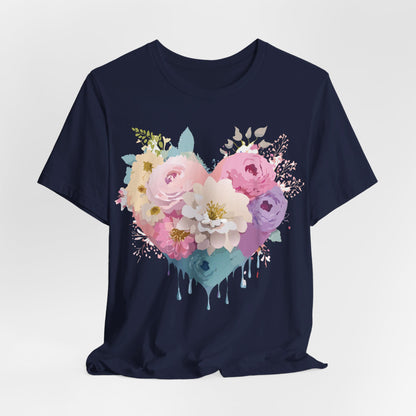Natural Cotton Tee Shirt - Love Story Collection Printify