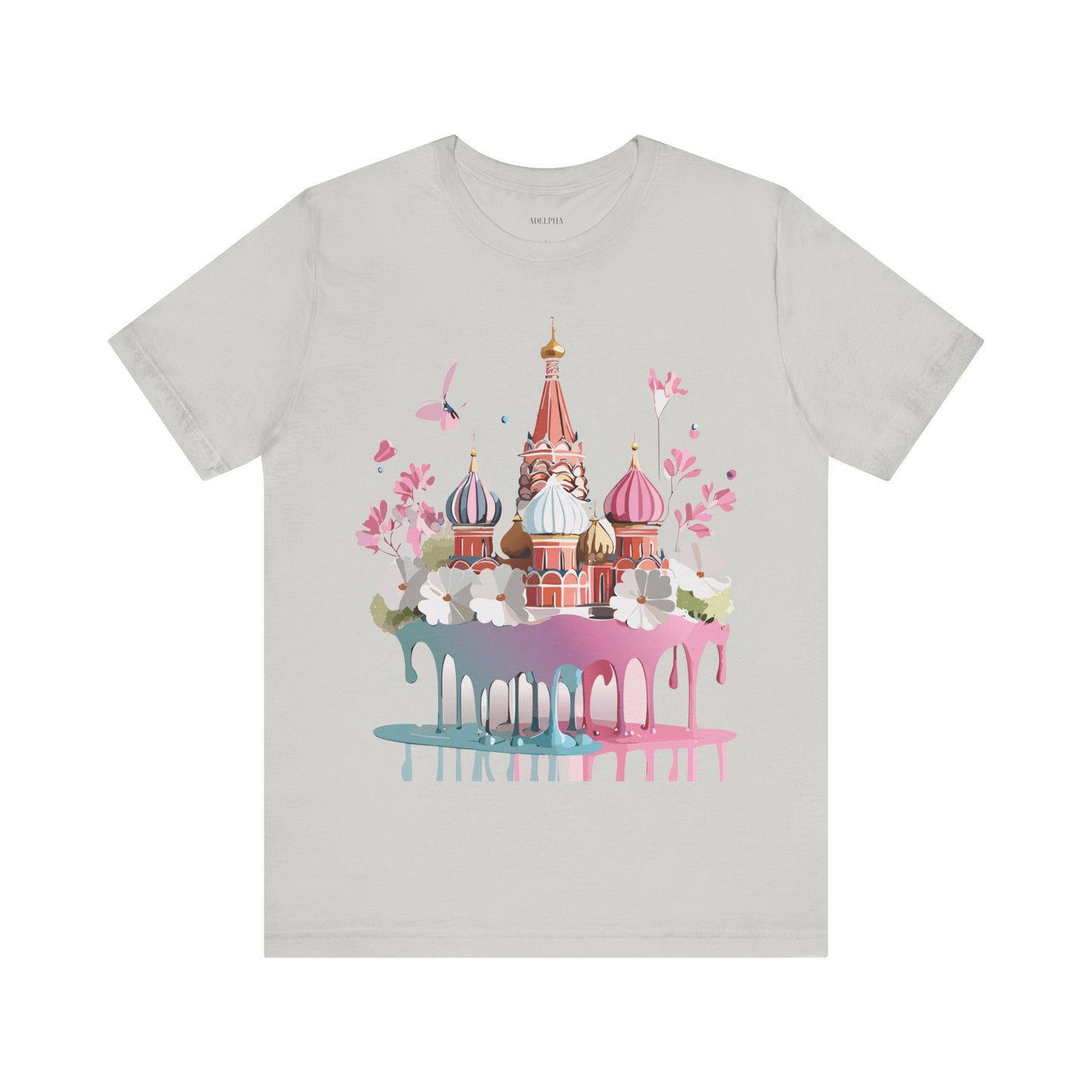 Natural Cotton Tee Shirt - Beautiful Places Collection - Moscow