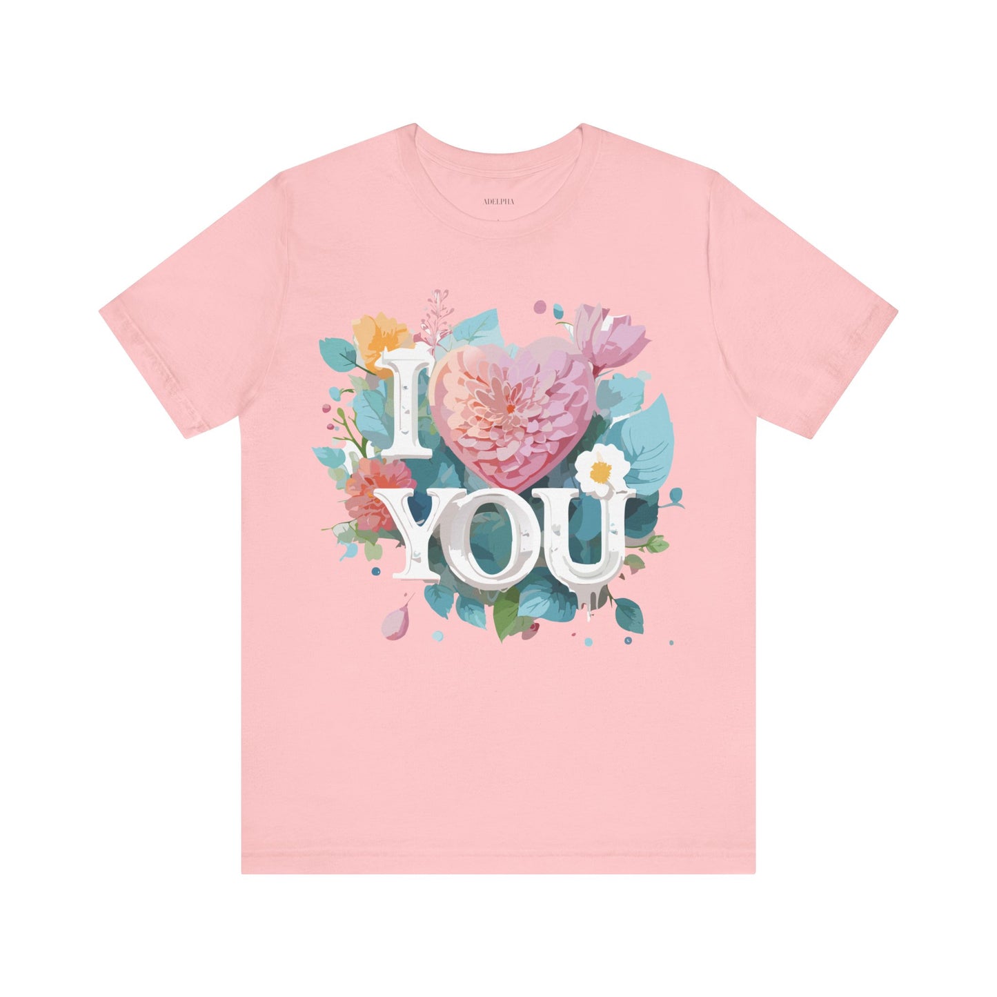 Natural Cotton Tee Shirt - Love story Collection