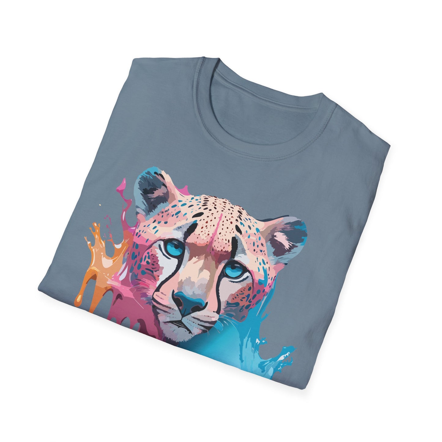 Cheetah Shirt, Shirt with Cheetah, Cheetah Tee, Shirt with Animals