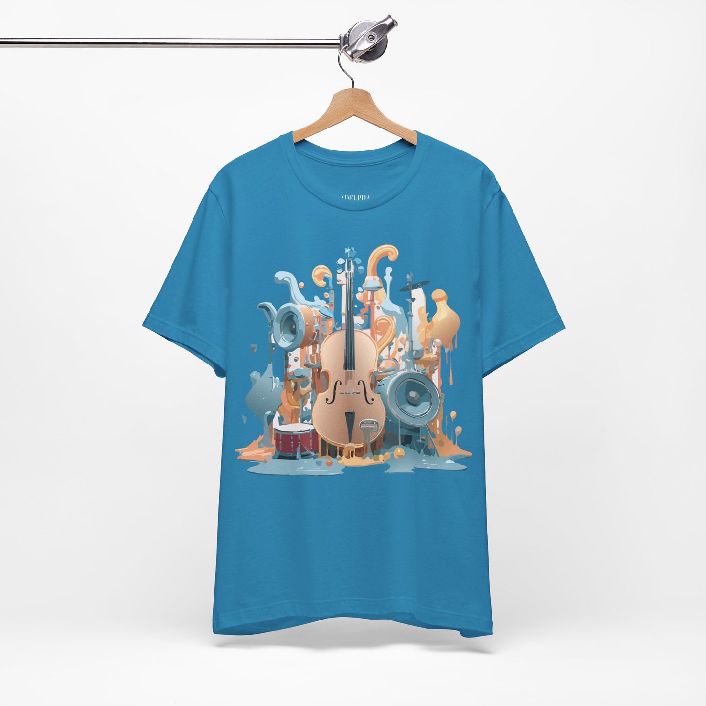 T-shirt en coton naturel - Collection Musique