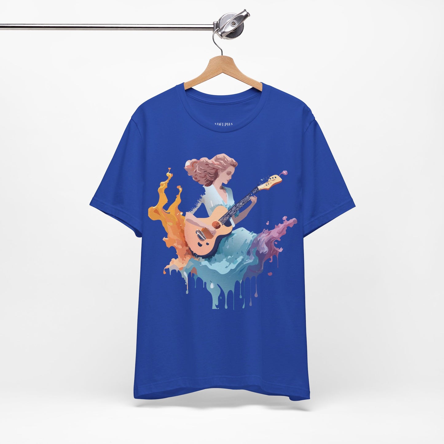 T-Shirt aus natürlicher Baumwolle – Musikkollektion