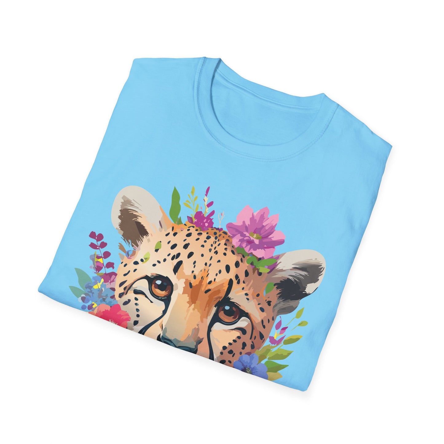 Cheetah Shirt, Shirt with Cheetah, Cheetah Tee, Shirt with Animals