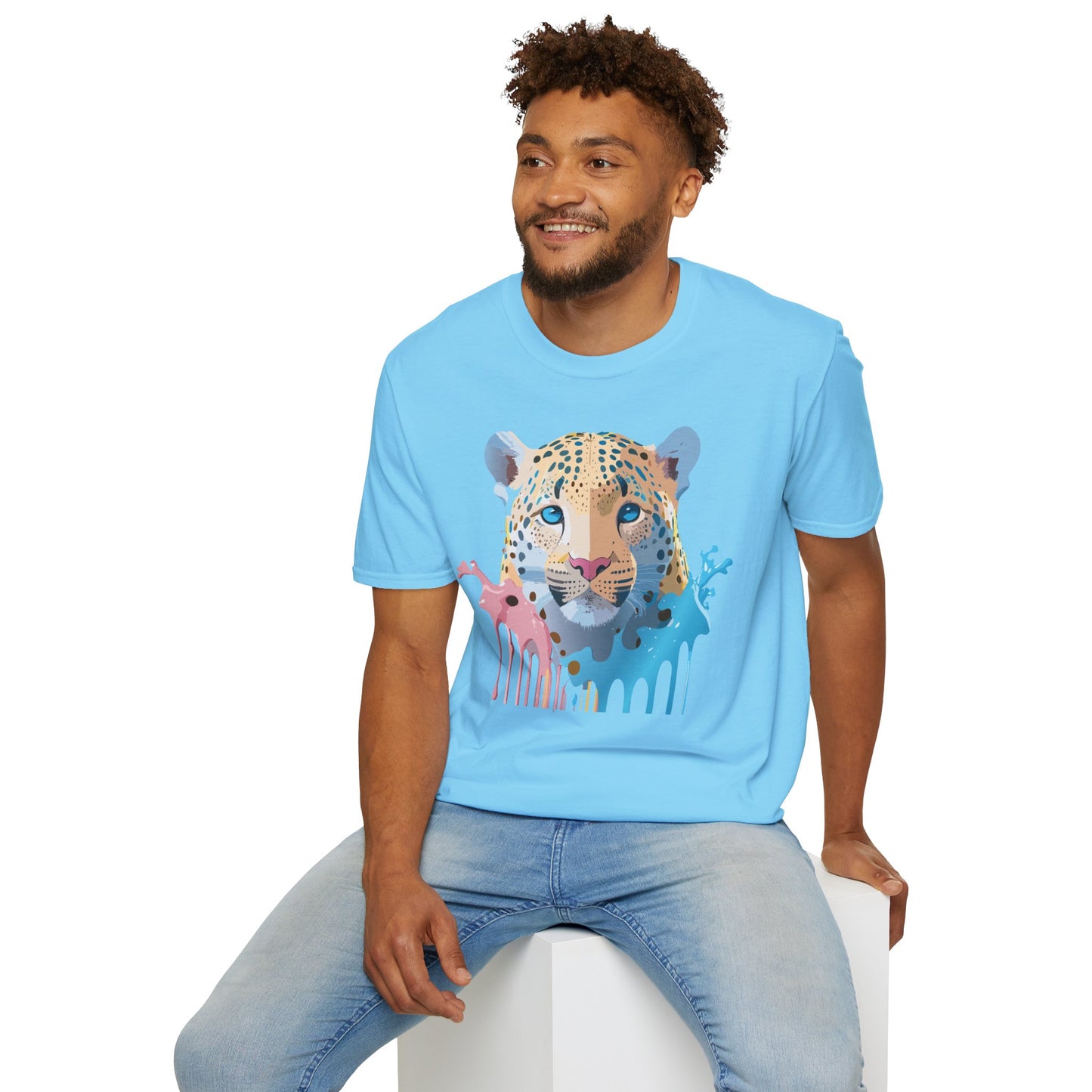 Cheetah Shirt, Shirt with Cheetah, Cheetah Tee, Shirt with Animals