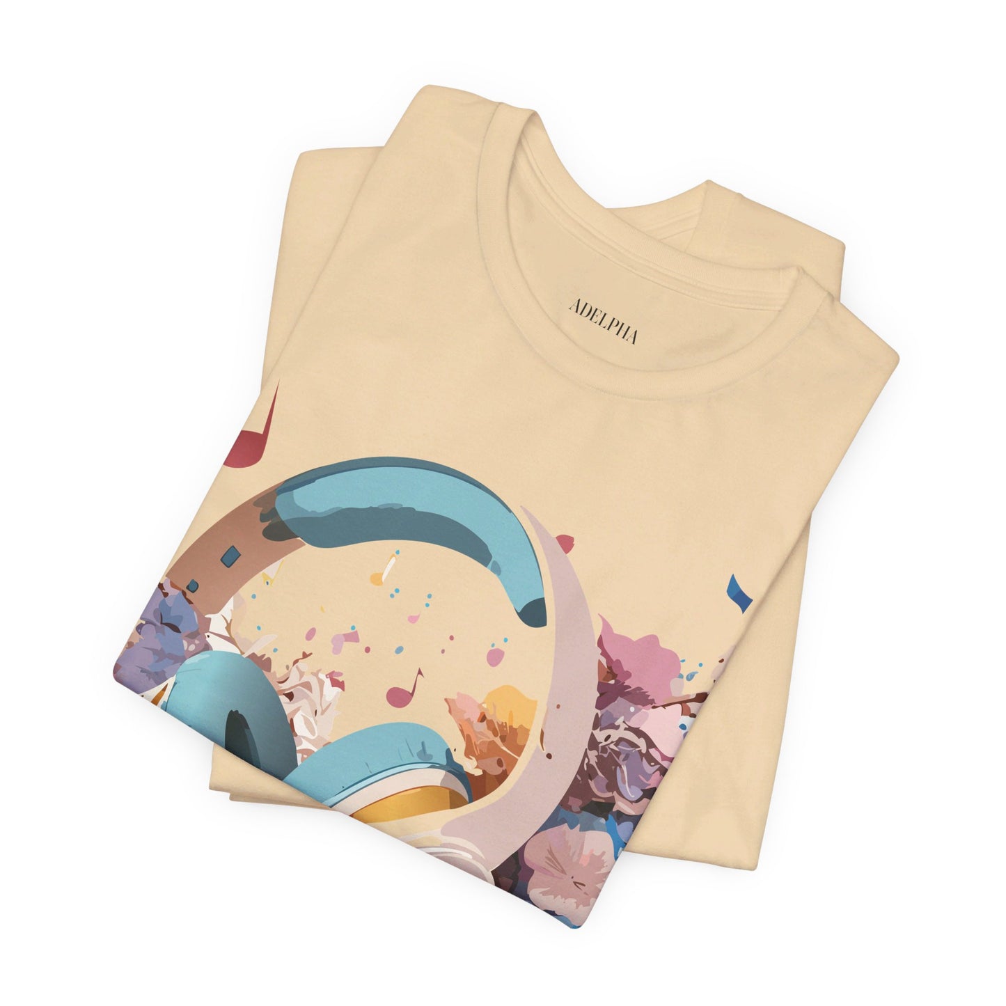 T-shirt en coton naturel - Collection Musique