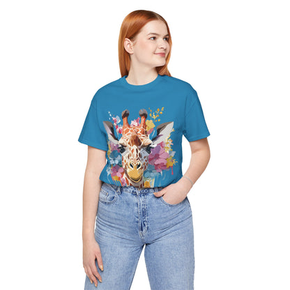 Shirt with Animals | Giraffe Printify