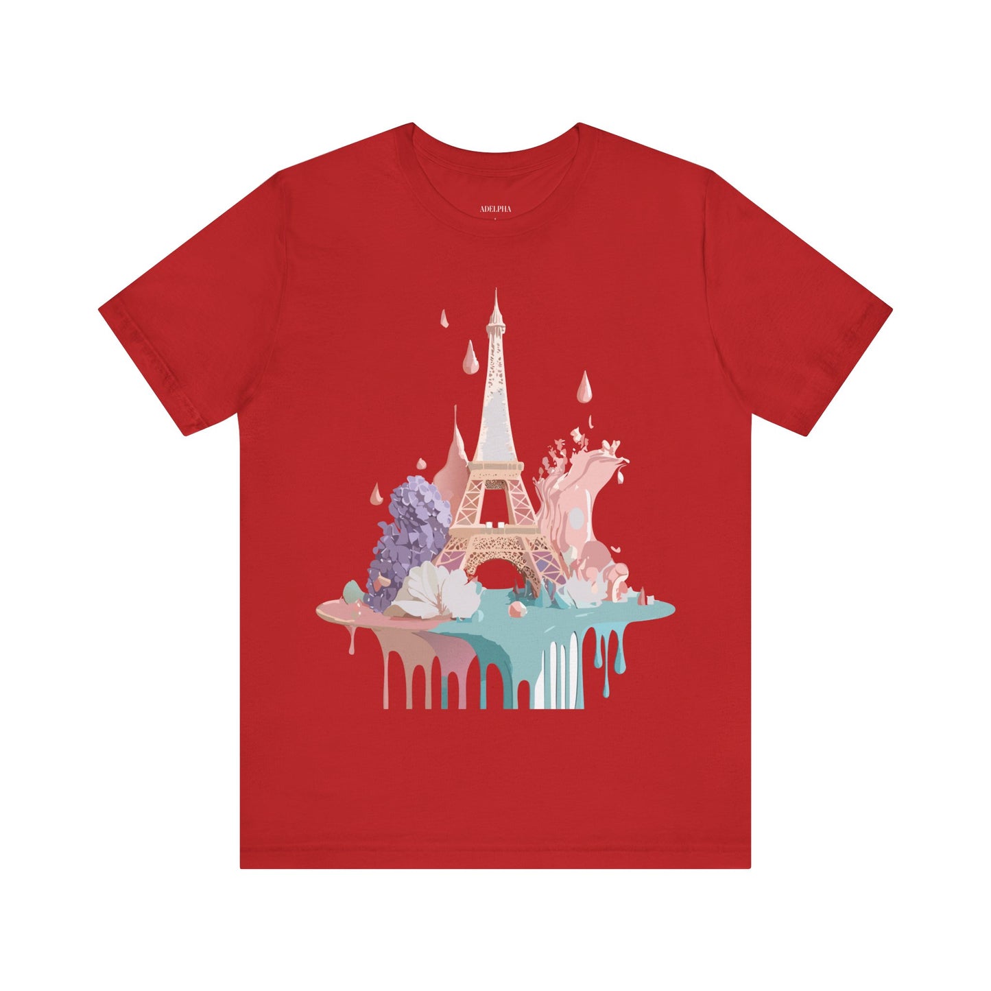 Natural Cotton Tee Shirt - Beautiful Places Collection - Paris