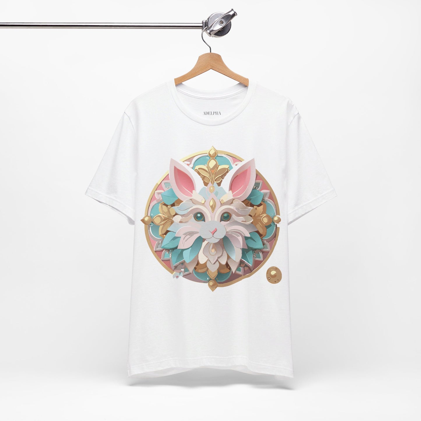 T-Shirt aus natürlicher Baumwolle – Medallion-Kollektion